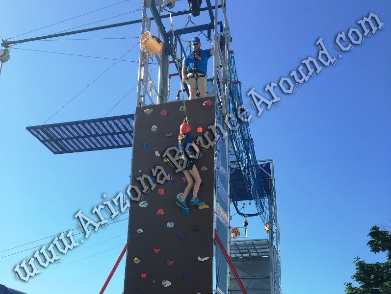 40 foot tall rock wall rentals in Phoenix Arizona